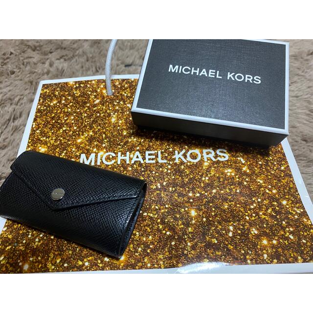 MICHAEL KORS キーケース　ブラック　メンズ | フリマアプリ ラクマ