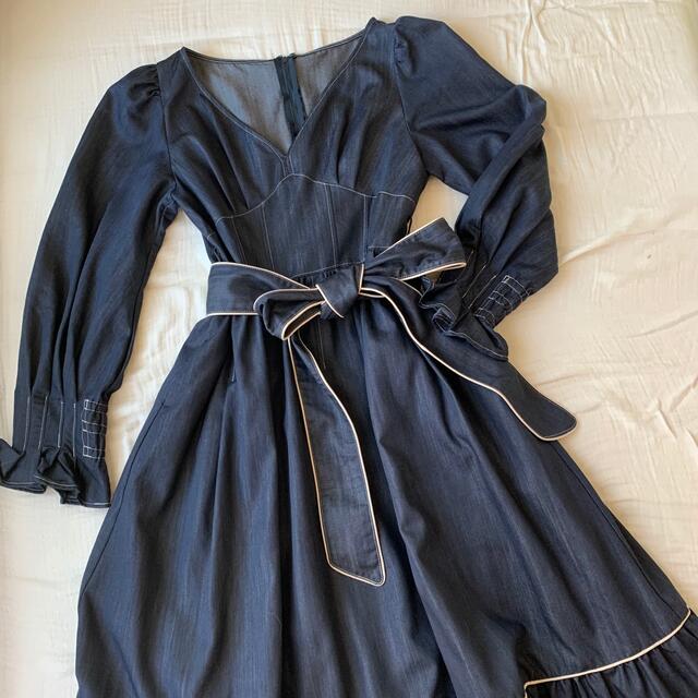 M】Signs of Autumn Belted Dress | settannimacchineagricole.it