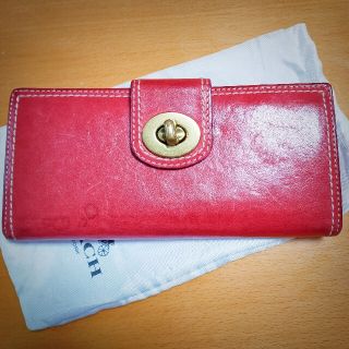 コーチ(COACH)のおしゃれで素敵な本皮革財布♥✨✨✨本革の味わいがとても豪華な雰囲気(財布)