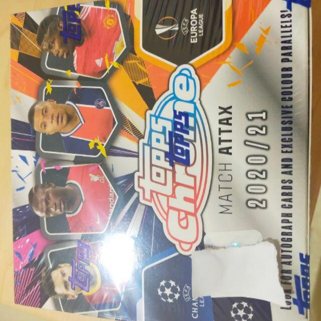 Topps Chrome Match Attax 2020/2021 box