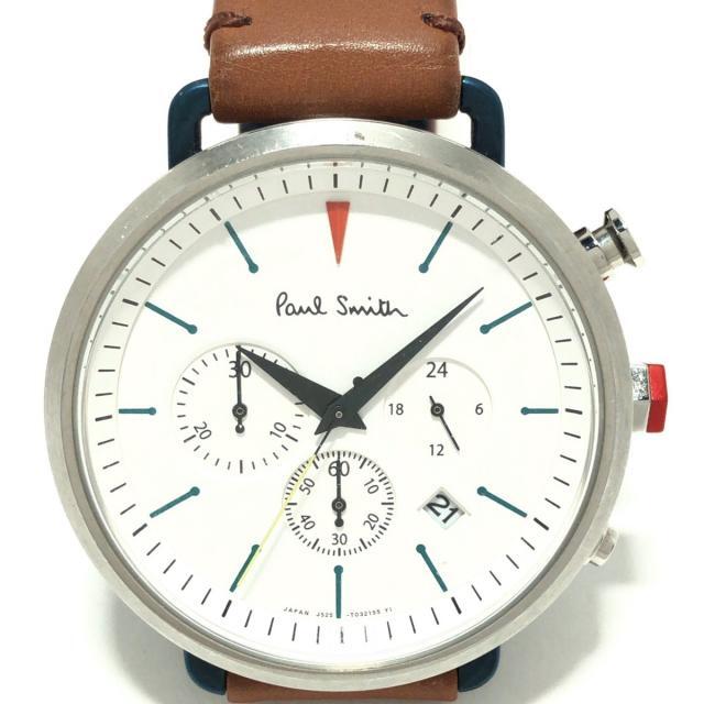 国外直営店 ポールスミス 腕時計 J525 T0992 白 海外注文 Getedone Com