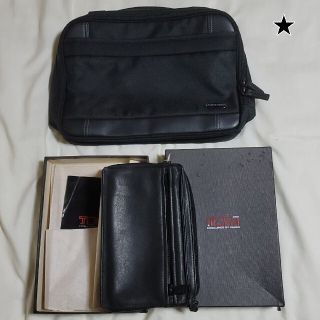 トゥミ(TUMI)のTUMI(トゥミ)中国製 セカンドバッグ ハンドバッグ メンズ 箱付き おまけ付(セカンドバッグ/クラッチバッグ)