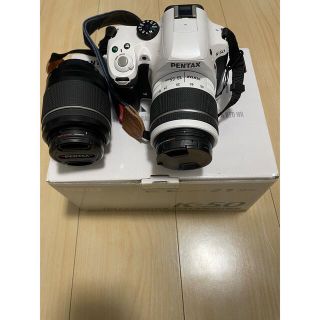 ペンタックス(PENTAX)のPENTAX デジタル一眼レフ　K-50 ダブルズームレンズキット(デジタル一眼)