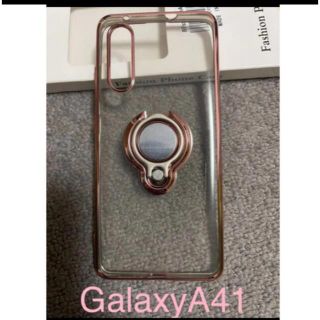 Galaxy A41用ケース ピンクゴールド(Androidケース)