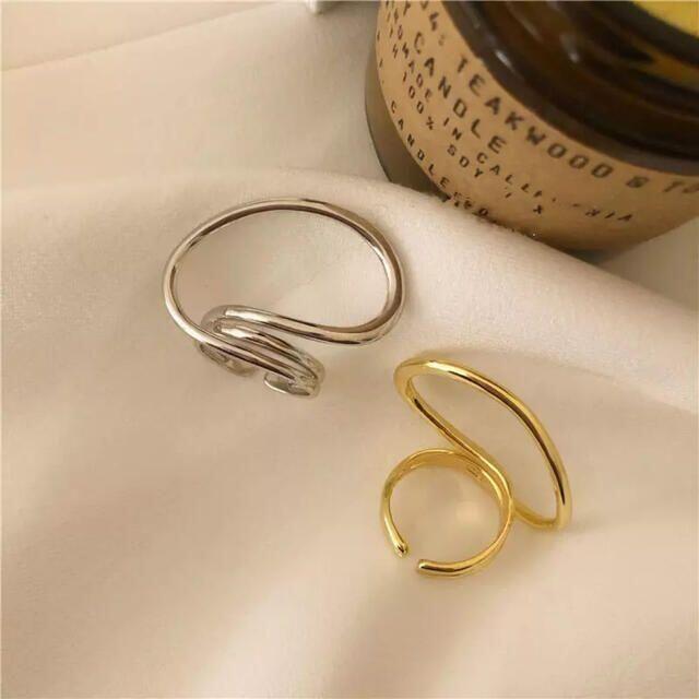 ニュアンス リング 指輪 調節可能 新品 メンズのアクセサリー(リング(指輪))の商品写真