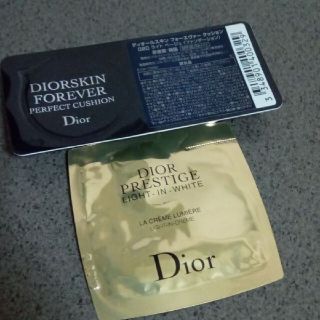 クリスチャンディオール(Christian Dior)のDiorディオール☆プレステージクリーム・ファンデーション☆サンプル(フェイスクリーム)