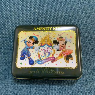 ディズニー(Disney)のミラコスタ　アメニティキット　35周年　缶(その他)