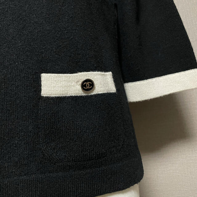 CHANEL(シャネル)の極美品♡ CHANEL カシミヤ　ニット　セーター　トップス　36 レディースのトップス(ニット/セーター)の商品写真