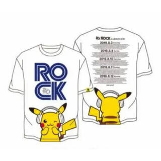 ポケモン(ポケモン)のROCK IN JAPAN FES2019 ピカチュウ Tシャツ RIJF(Tシャツ/カットソー(半袖/袖なし))