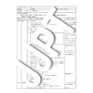 模擬授業合格！指導案 中級「～ば～ほど」、板書付き(その他)