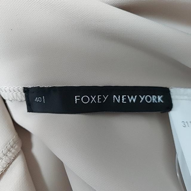 FOXEY シャツブラウス 40の通販 by ブランディア｜フォクシーならラクマ - フォクシーニューヨーク 特価最安値