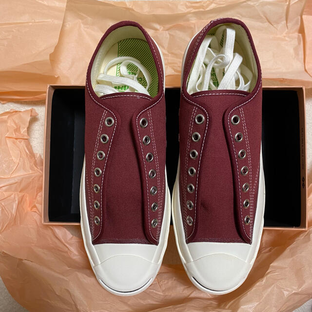 converse addict jack purcell maroon
