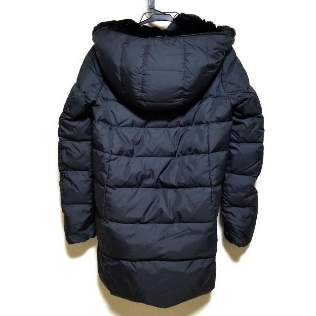 4個まで郵便OK デュベティカ コート サイズ42 M美品 黒 - 通販