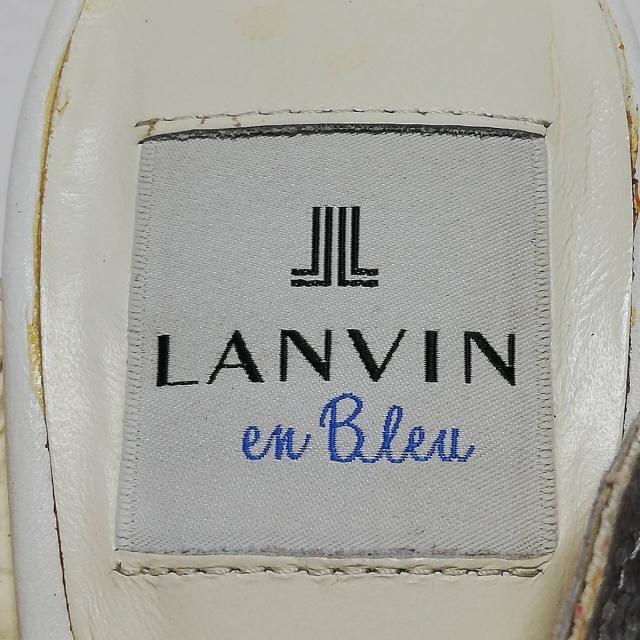 LANVIN en Bleu(ランバンオンブルー)のランバンオンブルー ミュール 23美品  - レディースの靴/シューズ(ミュール)の商品写真