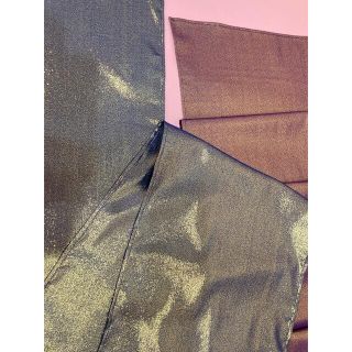 振袖用 ラメの帯揚げ ハンドメイド 限定品激レア 成人式用の通販 by ...