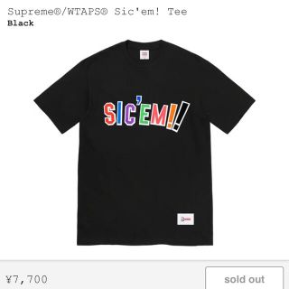 ダブルタップス(W)taps)のSupreme®/WTAPS® Sic'em! Tee(Tシャツ/カットソー(半袖/袖なし))