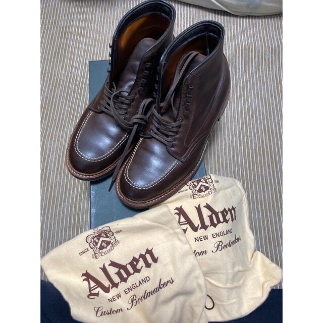 Alden(オールデン)の新品同様　ALDEN オールデン Leather Soul別注　インディブーツ メンズの靴/シューズ(ブーツ)の商品写真