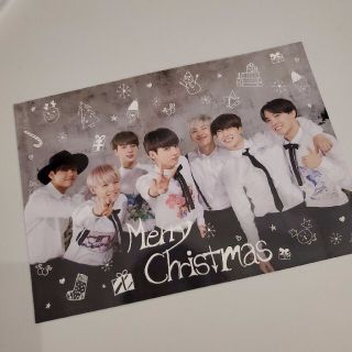 ボウダンショウネンダン(防弾少年団(BTS))のBTS　クリスマスカード(アイドルグッズ)