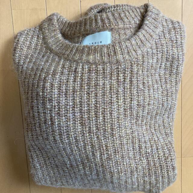 AlpacaWool WideOver PulloverKnit/CAMEL