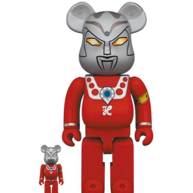 エンタメ/ホビーBE@RBRICK ウルトラマンレオ 100％ & 400％　ベアブリック