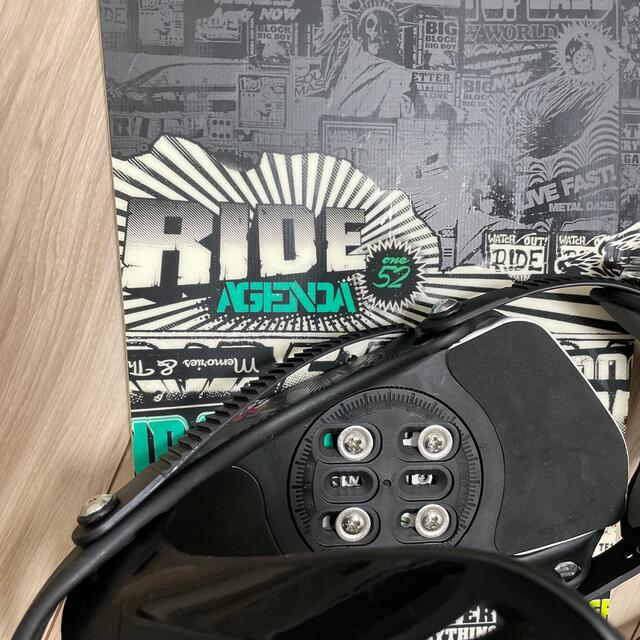 RIDE(ライド)のRIDEボード　salomon ビンディング　ケースワックス付き スポーツ/アウトドアのスノーボード(ボード)の商品写真