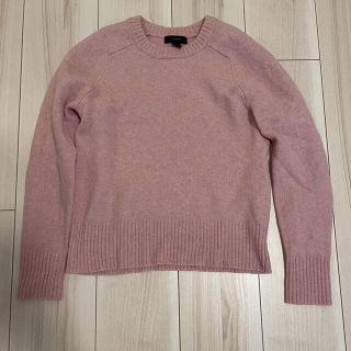 ジェイクルー(J.Crew)の【最終値下げ】j.crewピンクニット　ウール(ニット/セーター)