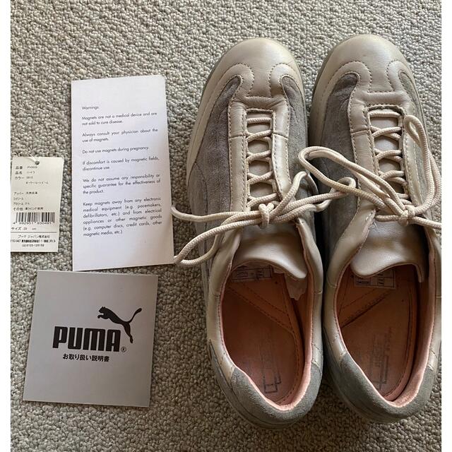 PUMA プーマ nuala ヌアラ レディース レザー スニーカー 24.5