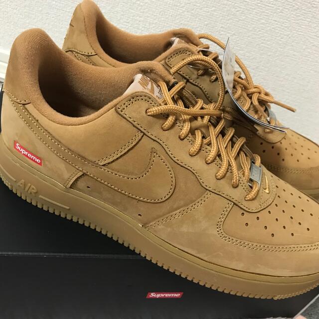 Supreme Nike  Air Force 1 Low Wheat