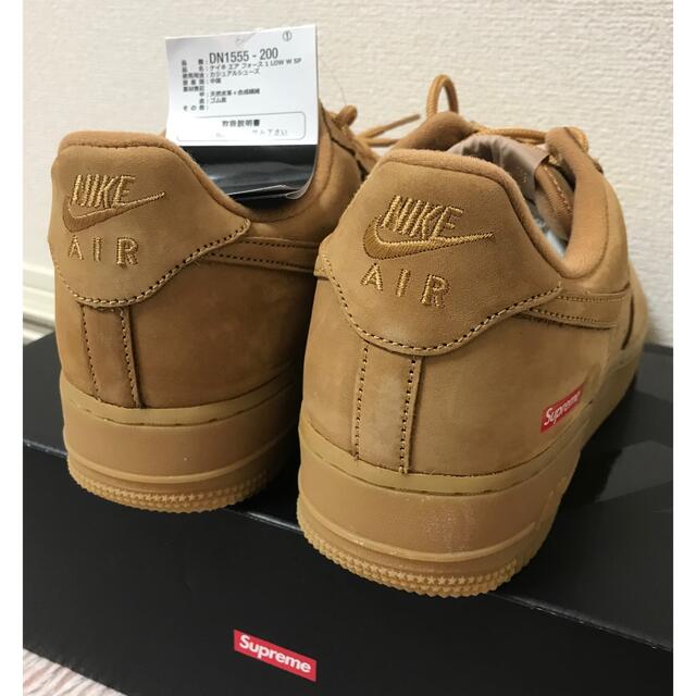 Supreme Nike  Air Force 1 Low Wheat