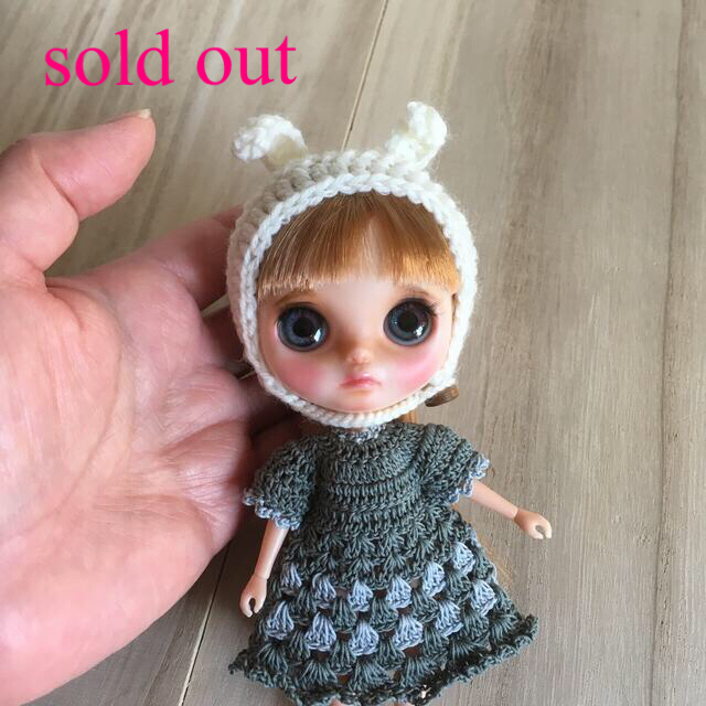 sold out 子兎帽子 ポップマートブライス・オビツ11サイズ☆No.120 ...