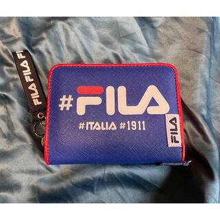 フィラ(FILA)の新品未使用　FILA バイカラーラウンドファスナー 2つ折り財布(折り財布)