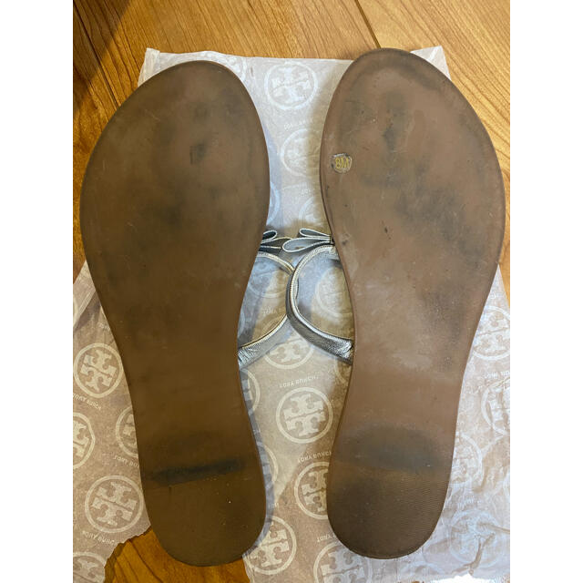 Tory Burch(トリーバーチ)のゆうび様専用　箱なし販売　トリーバーチ　サンダル レディースの靴/シューズ(サンダル)の商品写真