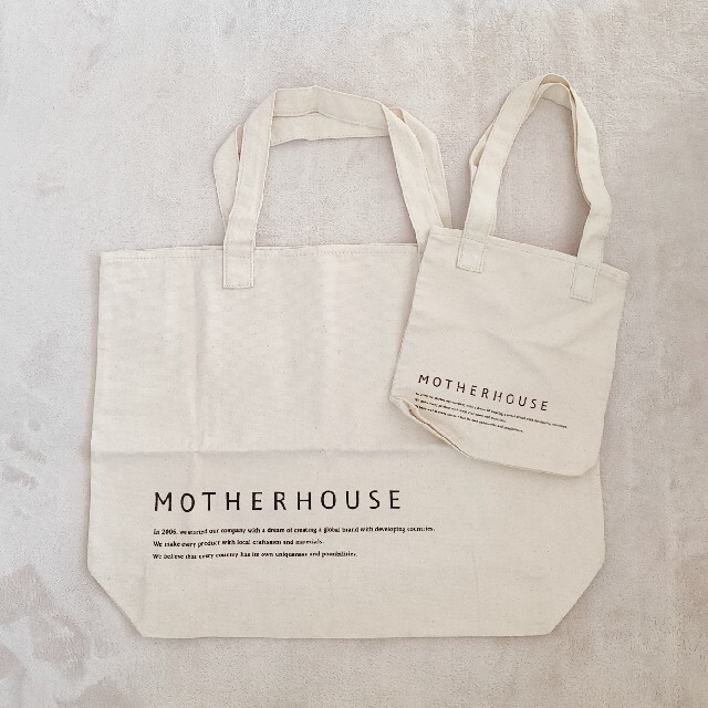 MOTHERHOUSE(マザーハウス)のMOTHER HOUSE　トートバッグ　エコバッグ レディースのバッグ(エコバッグ)の商品写真