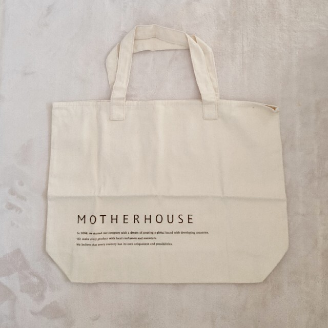 MOTHERHOUSE(マザーハウス)のMOTHER HOUSE　トートバッグ　エコバッグ レディースのバッグ(エコバッグ)の商品写真