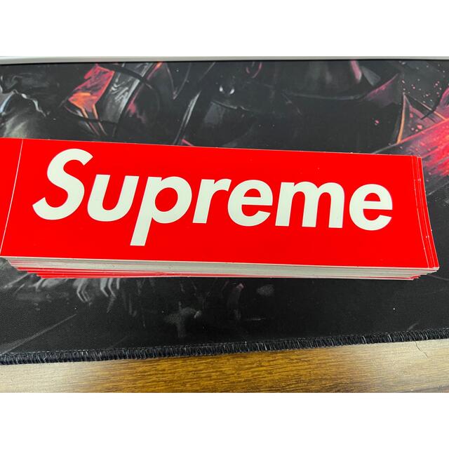 supreme box logo ステッカー