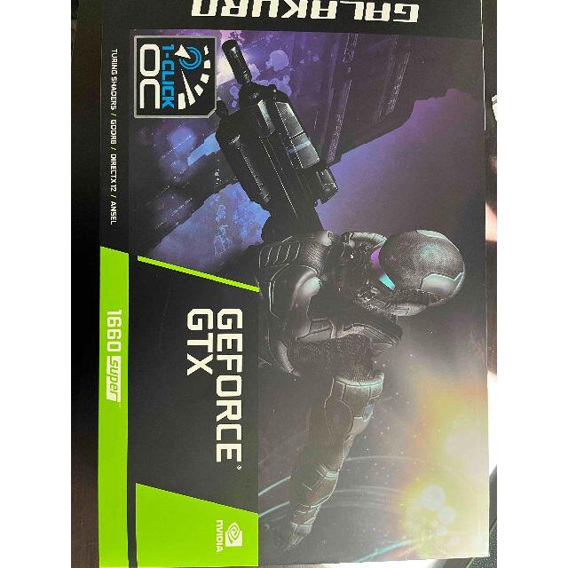 PCパーツ GeforceGTX1660Super(GG-GTX1660SP-E6GB/DF