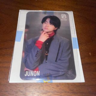 BE:FIRST Gifted. 購入特典 クリアトレカ JUNON(ミュージシャン)