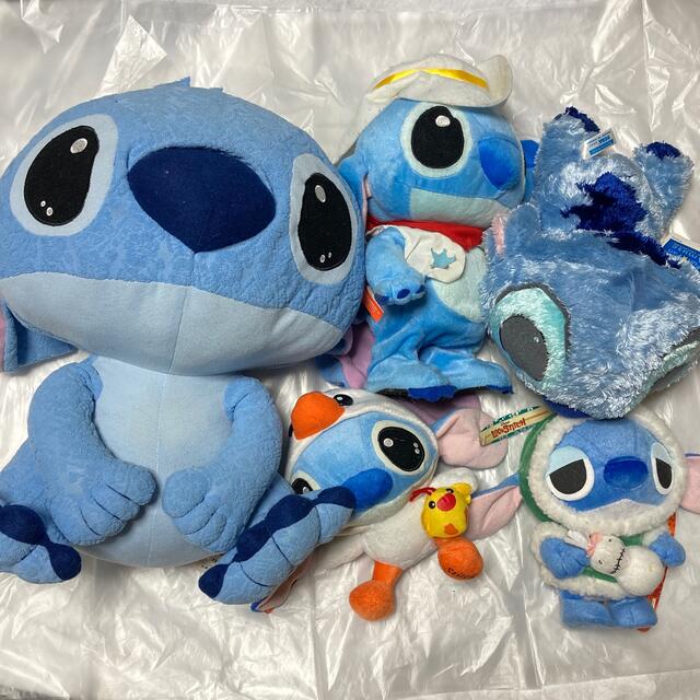 スティッチぬいぐるみStitch Crashes 5体セット　ディズニー