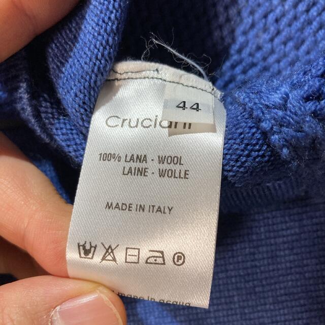 Cruciani(クルチアーニ)のCruciani  44 クルチアーニ ザノーネ ニット Uネック メンズのトップス(ニット/セーター)の商品写真