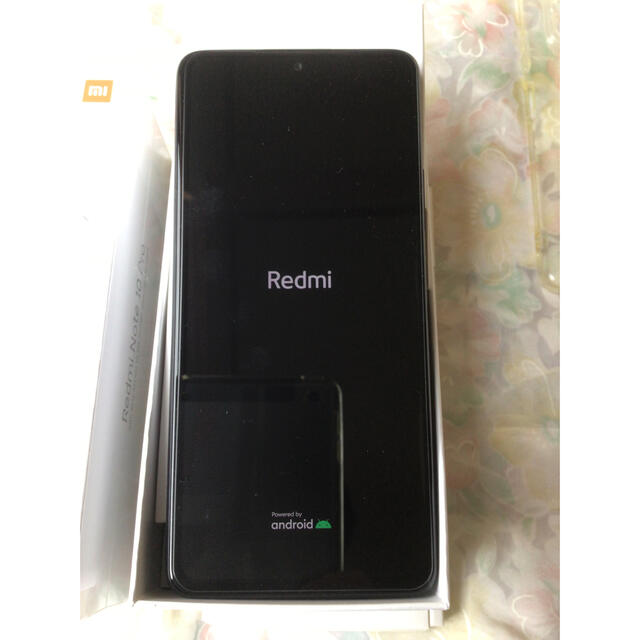 Redmi Note 10pro OnyxGray 128GB  付属品未使用スマートフォン/携帯電話