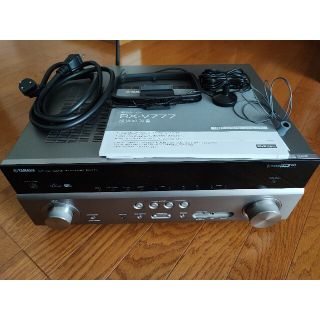 ヤマハ(ヤマハ)のＹＡＭＡＨＡ 7.1ch AVレシーバー　RX-V777　チタンシルバー(アンプ)