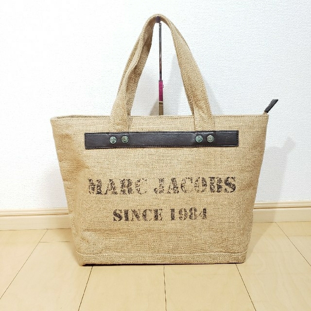 MARC JACOBS(マークジェイコブス)の310様 専用 美品 MARC JACOBS 麻トートバッグ レディースのバッグ(ハンドバッグ)の商品写真