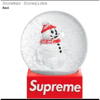 シュプリーム(Supreme)のSupreme シュプリーム Snowman Snowglobe スノードーム　(置物)