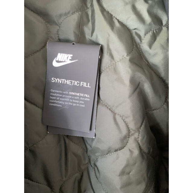 NIKE(ナイキ)の新品 ナイキ キルティング ボア コート Mサイズ ベンチコート 送料無料 メンズのジャケット/アウター(その他)の商品写真