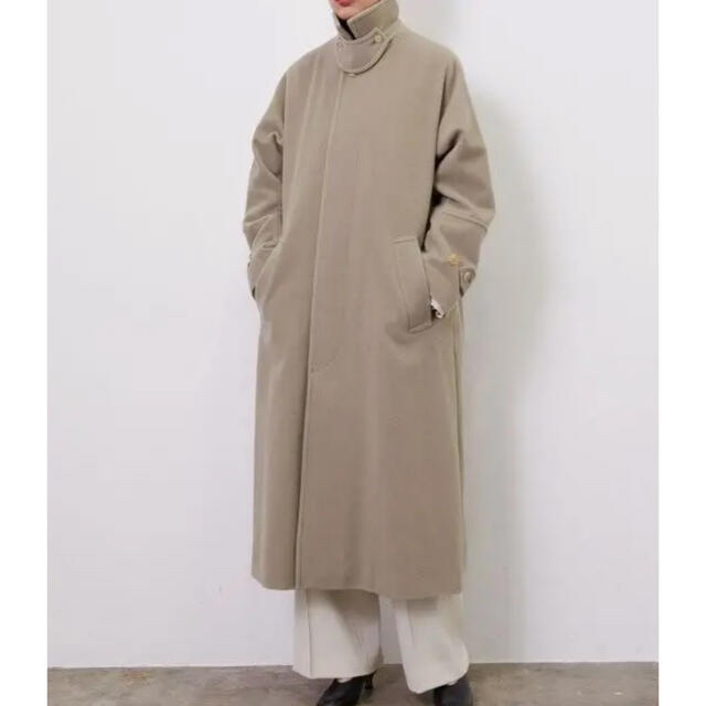 IENA(イエナ)の【ask様専用】CASHMERE WOOL MOSSER BIG COAT レディースのジャケット/アウター(ロングコート)の商品写真