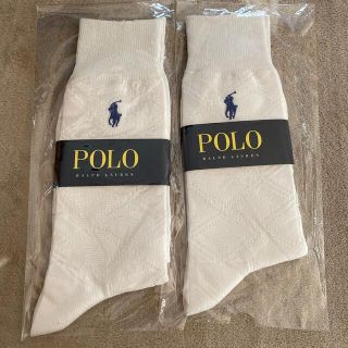 ポロラルフローレン(POLO RALPH LAUREN)の新品・未使用　POLO RALPHLAUREN 靴下　25〜27センチ(ソックス)