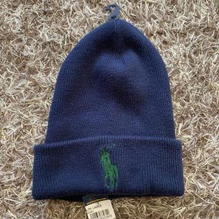 ポロラルフローレン(POLO RALPH LAUREN)のポロラルフローレン　ニット帽(ニット帽/ビーニー)