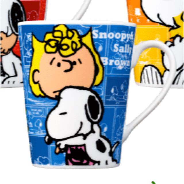 SNOOPY(スヌーピー)の【新品】SNOOPYマグカップ　ブルー インテリア/住まい/日用品のキッチン/食器(グラス/カップ)の商品写真