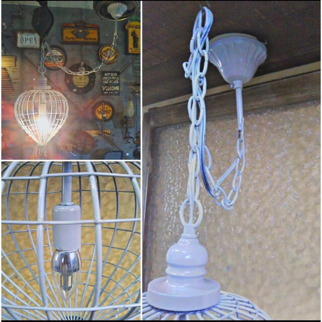 Lattice DROP Lamp/ ペンダントライト（グレーホワイト）  インテリア/住まい/日用品のライト/照明/LED(天井照明)の商品写真