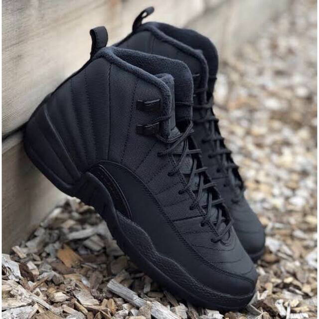 NIKE(ナイキ)のNIKE AIR JORDAN 12 RETRO "WINTER BLACK" メンズの靴/シューズ(スニーカー)の商品写真